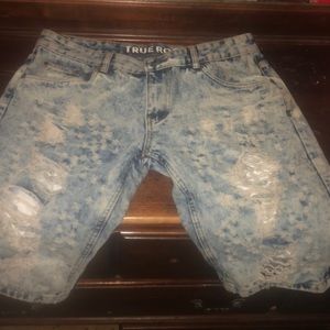 Jean shorts